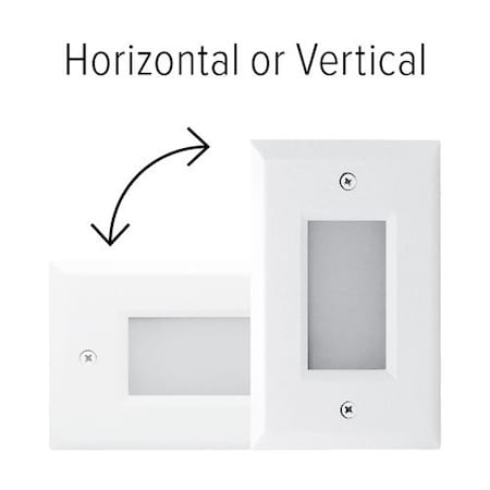 Elco Lighting Mini LED Step Light with Open Faceplate ELST9530W